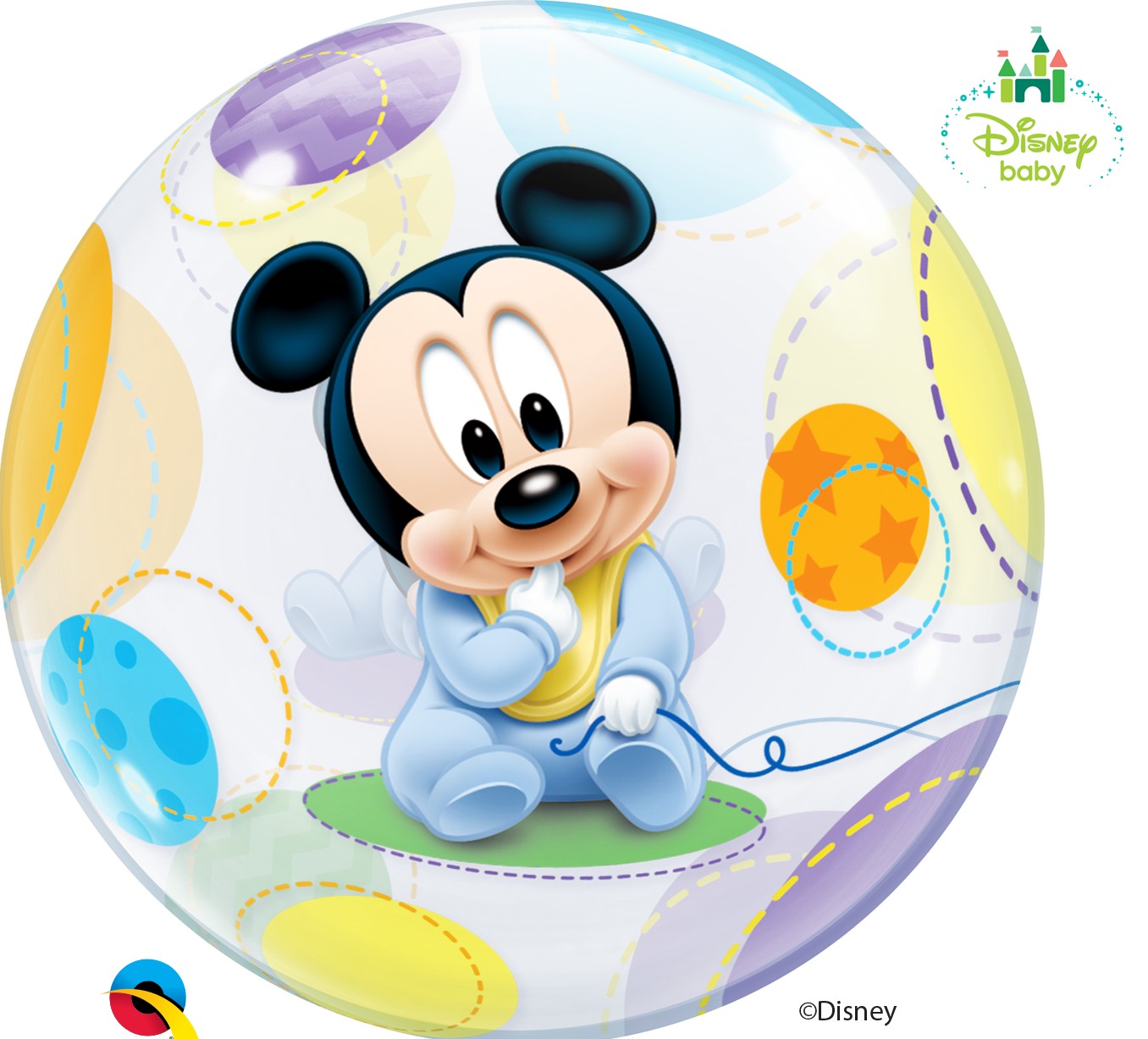 Globo Burbuja Mickey Bebe